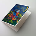 Westie Halloween Witch Greeting Cards Pack of 8 Blank Cards with Envelopes Whimsical A7 Size 5x7