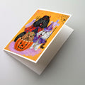 Poodle Halloween Greeting Cards Pack of 8 Blank Cards with Envelopes Whimsical A7 Size 5x7
