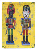 Scottie and Westie Christmas Nutcrackers House Flag 28x40 Porch Sleeve Pole Decorative Outside Yard Banner Artwork Wall Hanging, Polyester