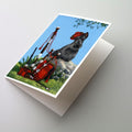 Scottie Piper Greeting Cards Pack of 8 Blank Cards with Envelopes Whimsical A7 Size 5x7