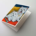 Westie Mom and Pup Greeting Cards Pack of 8 Blank Cards with Envelopes Whimsical A7 Size 5x7