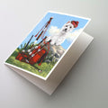 Westie Piper Greeting Cards Pack of 8 Blank Cards with Envelopes Whimsical A7 Size 5x7