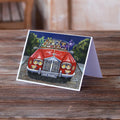Jack Russell Evening Cruise Greeting Cards Pack of 8 Blank Cards with Envelopes Whimsical A7 Size 5x7