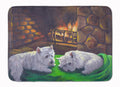 Westie A Winter's Night Memory Foam Kitchen Mat Machine Washable Anti-Fatigue Cushion Comfort Bath or Kitchen Rug