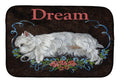 Westie Dream Dish Drying Mat Absorbent Dish Drying Mat Pad for Kitchen Counter Dish Drainer Mat for Countertop, 14 x 21", Multicolor