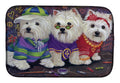 Westie Free Spirits Dish Drying Mat Absorbent Dish Drying Mat Pad for Kitchen Counter Dish Drainer Mat for Countertop, 14 x 21", Multicolor