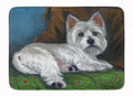Westie Wake Up Memory Foam Kitchen Mat Machine Washable Anti-Fatigue Cushion Comfort Bath or Kitchen Rug