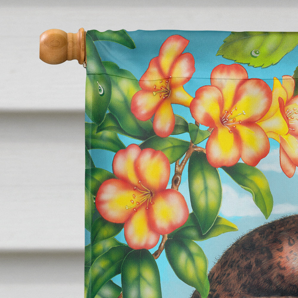 King of the Jungle House Flag 28x40 Porch Sleeve Pole Decorative Outside Yard Banner Artwork Wall Hanging, Polyester
