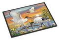 Sacred Ibis Doormat Indoor Outdoor 24H X 36W Front Door Mat Rugs for Entryway, Non Slip Washable Low Pile,