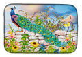 Proud Peacock Dish Drying Mat Absorbent Dish Drying Mat Pad for Kitchen Counter Dish Drainer Mat for Countertop, 14 x 21", Multicolor