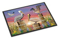 Pelicans Doormat Indoor Outdoor 24H X 36W Front Door Mat Rugs for Entryway, Non Slip Washable Low Pile,