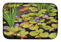 Koi Pond II Dish Drying Mat Absorbent Dish Drying Mat Pad for Kitchen Counter Dish Drainer Mat for Countertop, 14 x 21", Multicolor