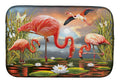 Flamingos Dish Drying Mat Absorbent Dish Drying Mat Pad for Kitchen Counter Dish Drainer Mat for Countertop, 14 x 21", Multicolor