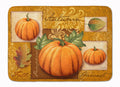 Fall Harvest Pumpkins Memory Foam Kitchen Mat Machine Washable Anti-Fatigue Cushion Comfort Bath or Kitchen Rug