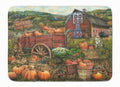 Pumpkin Patch and Fall Farm Memory Foam Kitchen Mat Machine Washable Anti-Fatigue Cushion Comfort Bath or Kitchen Rug
