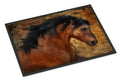 Wild Horse Doormat Indoor Outdoor 18H X 27W Front Door Mat Rugs for Entryway, Non Slip Washable