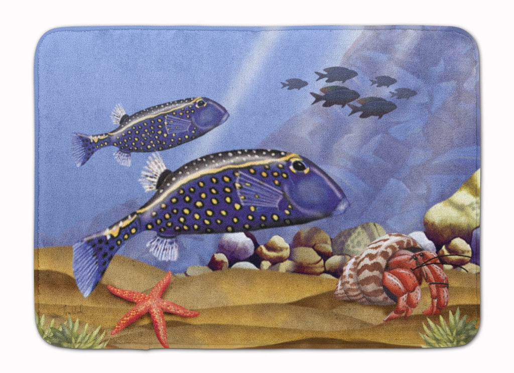 Undersea Fantasy 8 Memory Foam Kitchen Mat Machine Washable Anti-Fatigue Cushion Comfort Bath or Kitchen Rug