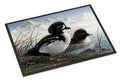 Goldeneye Ducks in the Water Doormat Indoor Outdoor 24H X 36W Front Door Mat Rugs for Entryway, Non Slip Washable Low Pile,