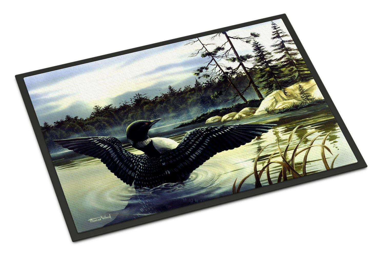 Loon Country Doormat Indoor Outdoor 18H X 27W Front Door Mat Rugs for Entryway, Non Slip Washable