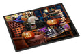 Halloween Black Cats Our Favorite Time Doormat Indoor Outdoor 24H X 36W Front Door Mat Rugs for Entryway, Non Slip Washable Low Pile,