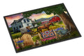 Headed Home for Dinner Farm Doormat Indoor Outdoor 24H X 36W Front Door Mat Rugs for Entryway, Non Slip Washable Low Pile,