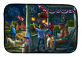 4th of July at Grandpa's USA Dish Drying Mat Absorbent Dish Drying Mat Pad for Kitchen Counter Dish Drainer Mat for Countertop, 14 x 21", Multicolor