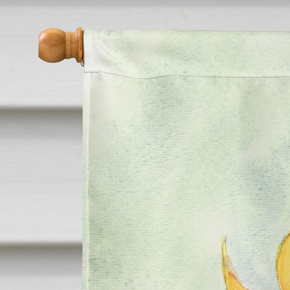 Flower - Sunflower House Flag 28x40 Porch Sleeve Pole Decorative Outside Yard Banner Artwork Wall Hanging, Polyester