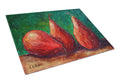Pears Cutting Board Tempered Glass Kitchen Cutting Surface, Heat Resistant Chopping, Non-Slip Feet, Food Prep & Serving
