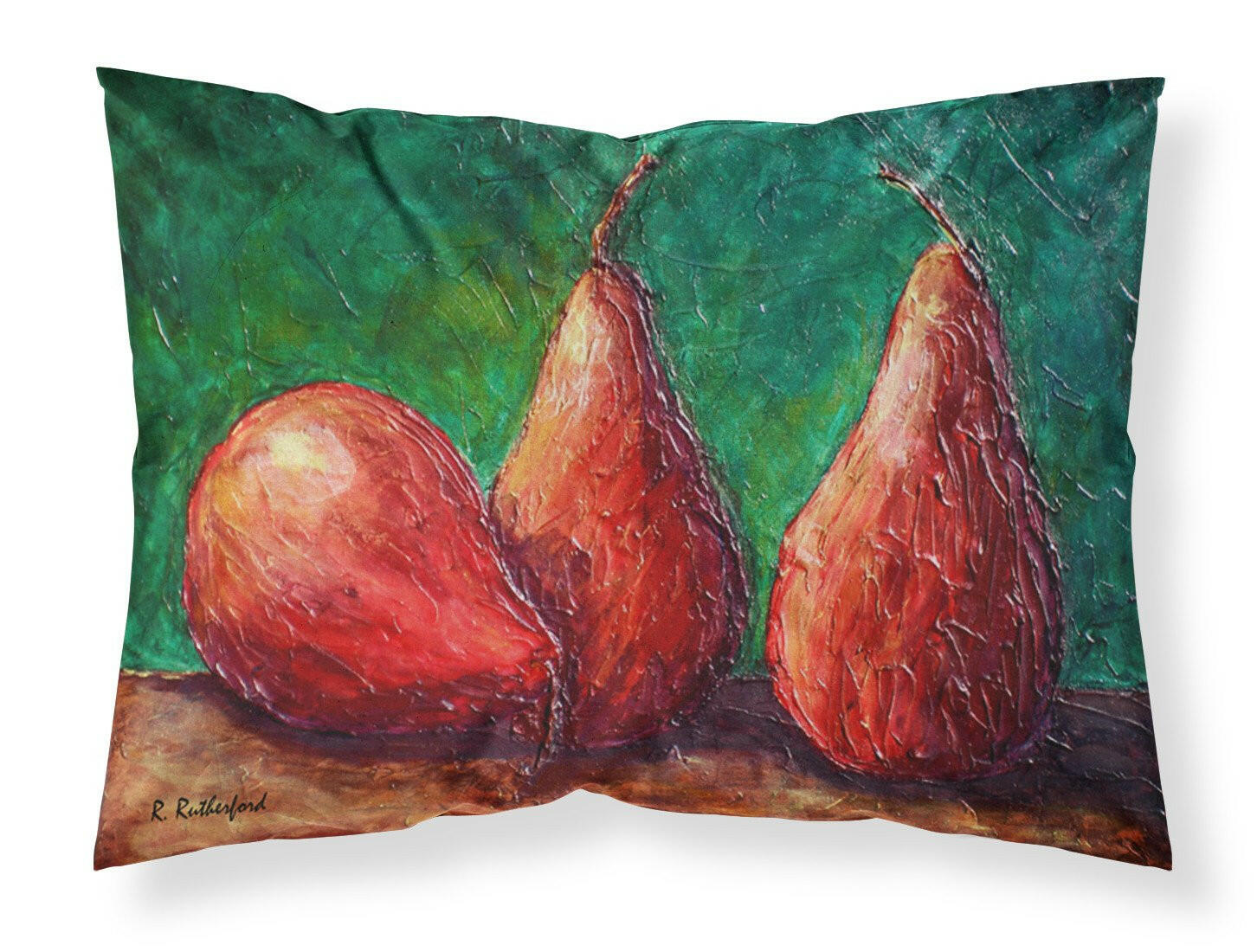 Pears Standard Pillowcase Lightweight Super Soft Easy Care Decorative Artwork Pillowcase, Standard