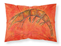 Shrimp Standard Pillowcase Lightweight Super Soft Easy Care Decorative Artwork Pillowcase, Standard