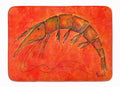 Shrimp Memory Foam Kitchen Mat Machine Washable Anti-Fatigue Cushion Comfort Bath or Kitchen Rug