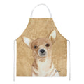 Chihuahua Wipe your Paws Apron Cooking Kitchen Server Baking Crafts Gardening for Adult Women Men, Unisex, Large, Multicolor