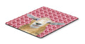 Goat Hearts and Love Mouse Pad, Heat Resistant Trivet Hot Pad , Non Slip Rubber Desk Mat, Kitchen Counter Protector, Home Office Decor Gift