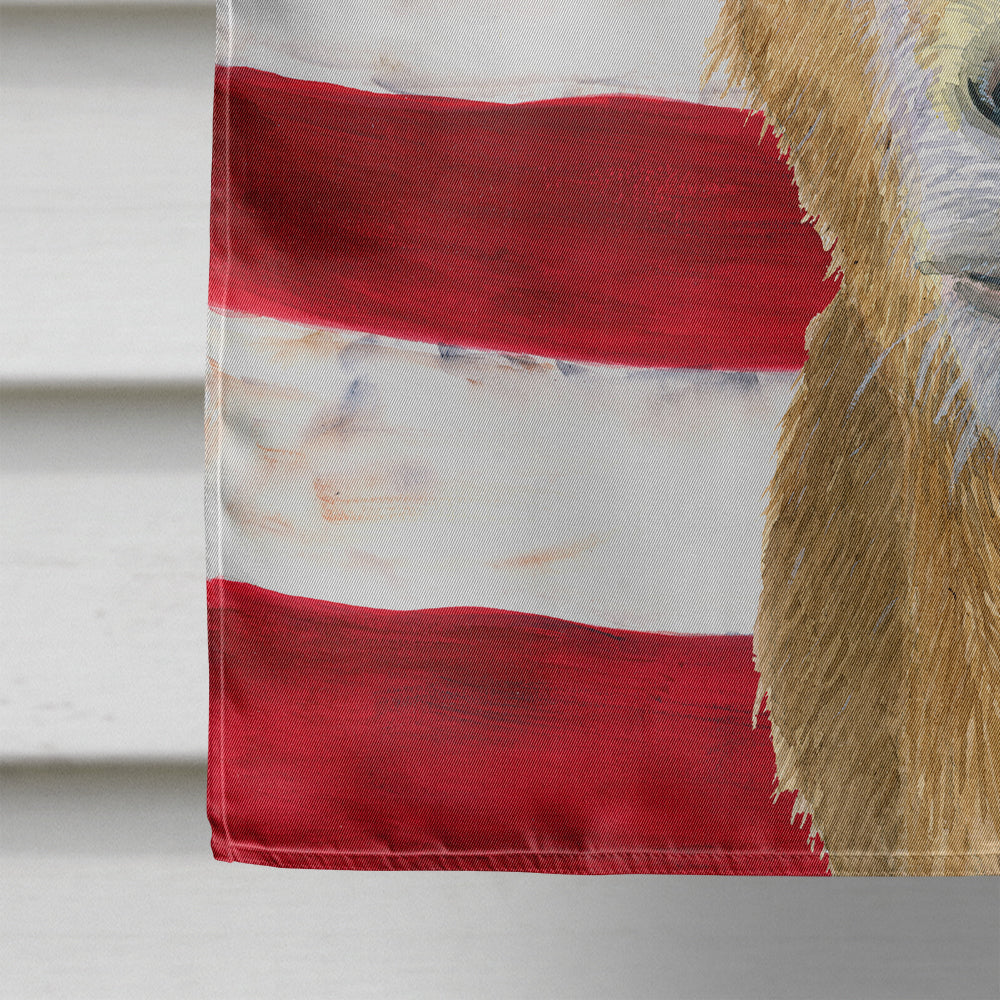 Goat House Flag 28x40 Porch Sleeve Pole Decorative Outside Yard Banner Artwork Wall Hanging, Polyester
