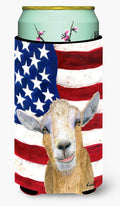 Goat Tall Boy Hugger Can Cooler Sleeve Machine Washable Drink Collapsible Insulator Beverage Insulated Holder