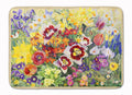 Spring Floral by Anne Searle Memory Foam Kitchen Mat Machine Washable Anti-Fatigue Cushion Comfort Bath or Kitchen Rug