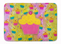 Cupcake Memory Foam Kitchen Mat Machine Washable Anti-Fatigue Cushion Comfort Bath or Kitchen Rug