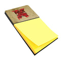 Hex marks the spot Halloween Watercolor Sticky Note Holder Refillable Dispenser Desk Accessory 3x3 Pad Gift