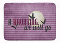A Haunting we will go Halloween Memory Foam Kitchen Mat Machine Washable Anti-Fatigue Cushion Comfort Bath or Kitchen Rug
