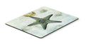 Beach Knobby Sea Stars Starfish Mouse Pad, Heat Resistant Trivet Hot Pad , Non Slip Rubber Desk Mat, Kitchen Counter Protector, Home Office Decor Gift