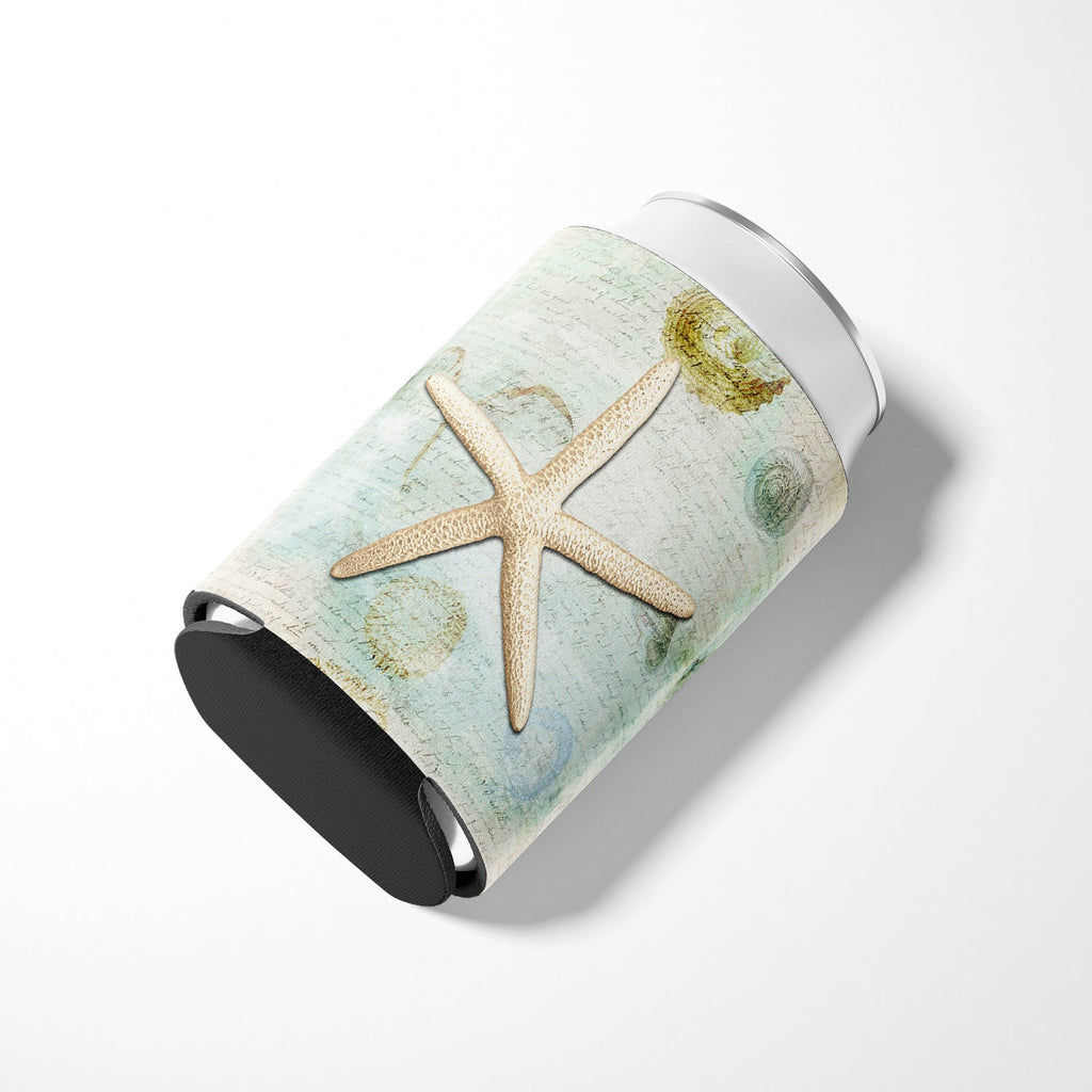 Beach Schoenbeck Sea Star Starfish Can or Bottle Hugger Cooler Sleeve for Standard 12 oz Cans, Insulated Foam Beer & Soda Can Hugger Reusable
