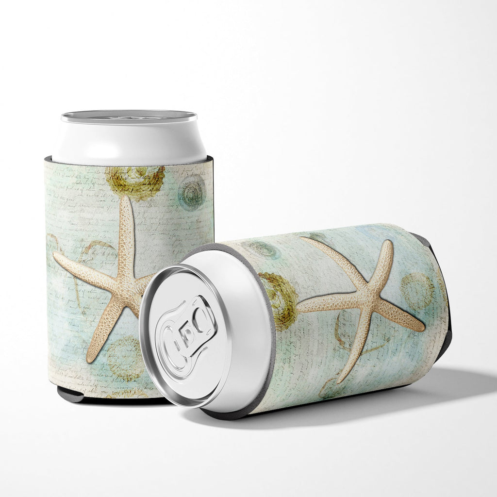 Beach Schoenbeck Sea Star Starfish Can or Bottle Hugger Cooler Sleeve for Standard 12 oz Cans, Insulated Foam Beer & Soda Can Hugger Reusable