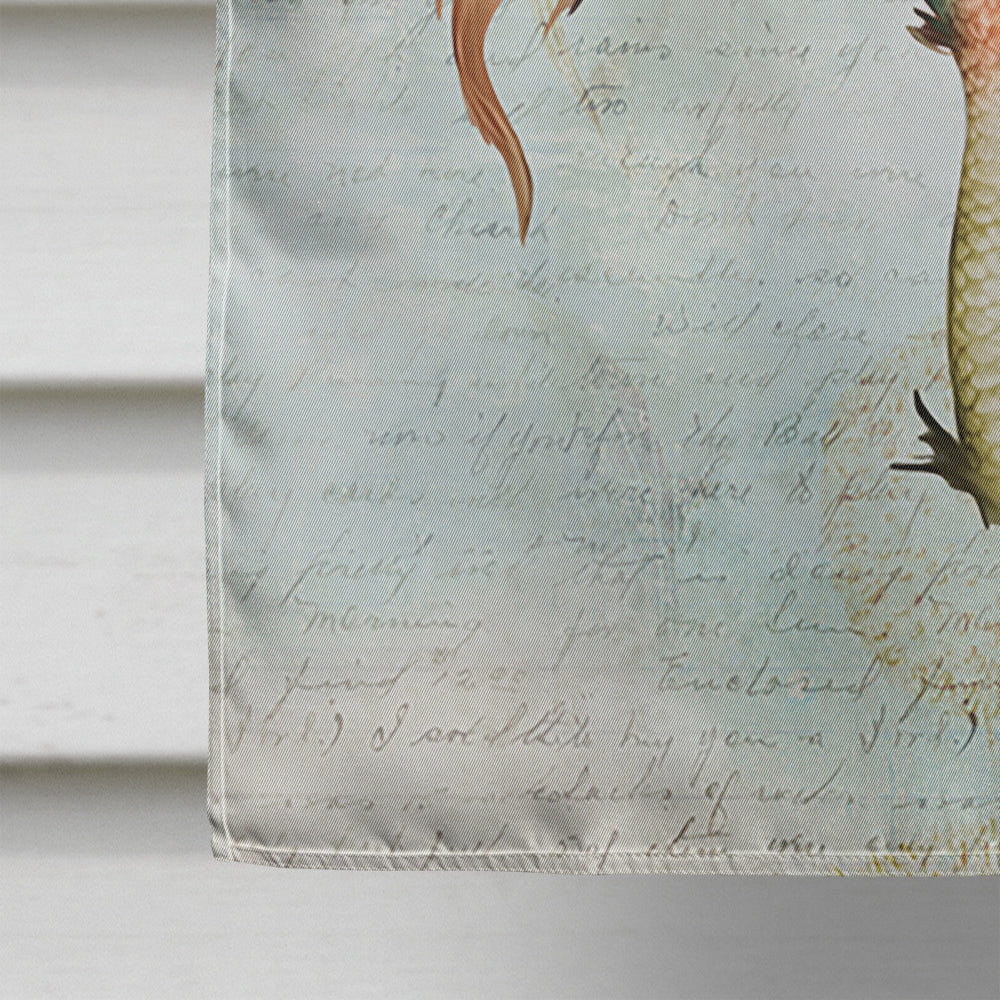 Mermaids and Mermen Mermaid Tail House Flag 28x40 Porch Sleeve Pole Decorative Outside Yard Banner Artwork Wall Hanging, Polyester