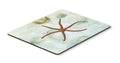 Beach Red Serpent Starfish Mouse Pad, Heat Resistant Trivet Hot Pad , Non Slip Rubber Desk Mat, Kitchen Counter Protector, Home Office Decor Gift