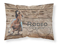 Rodeo Cowgirl Barrel Racer Standard Pillowcase Lightweight Super Soft Easy Care Decorative Artwork Pillowcase, Standard