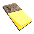 Rodeo Cowgirl Barrel Racer Watercolor Sticky Note Holder Refillable Dispenser Desk Accessory 3x3 Pad Gift
