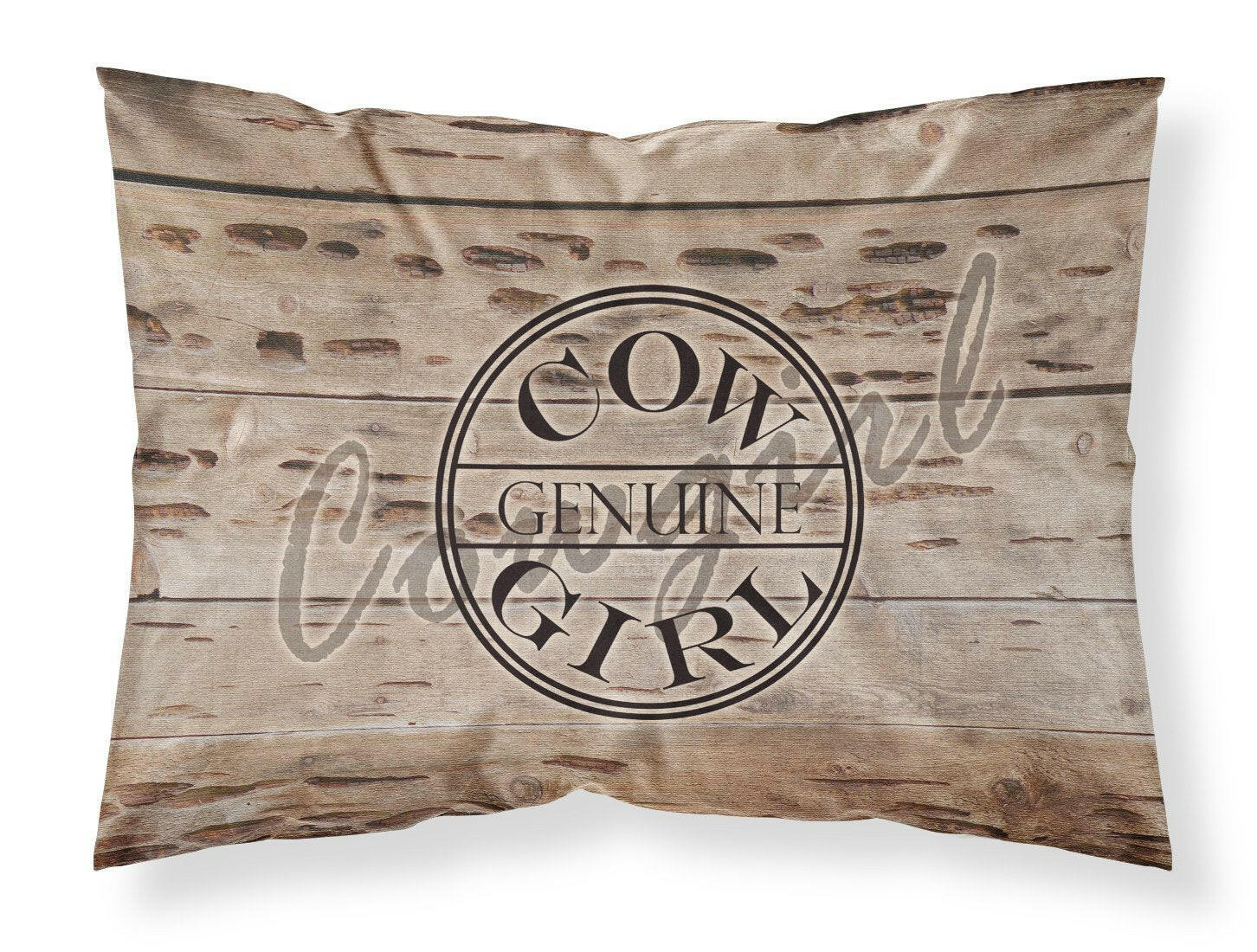 Genuine Cow Girl Branded Standard Pillowcase Lightweight Super Soft Easy Care Decorative Artwork Pillowcase, Standard