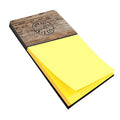 Genuine Cow Girl Branded Watercolor Sticky Note Holder Refillable Dispenser Desk Accessory 3x3 Pad Gift