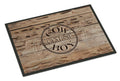 Genuine Cow Boy Branded Doormat Indoor Outdoor 18H X 27W Front Door Mat Rugs for Entryway, Non Slip Washable