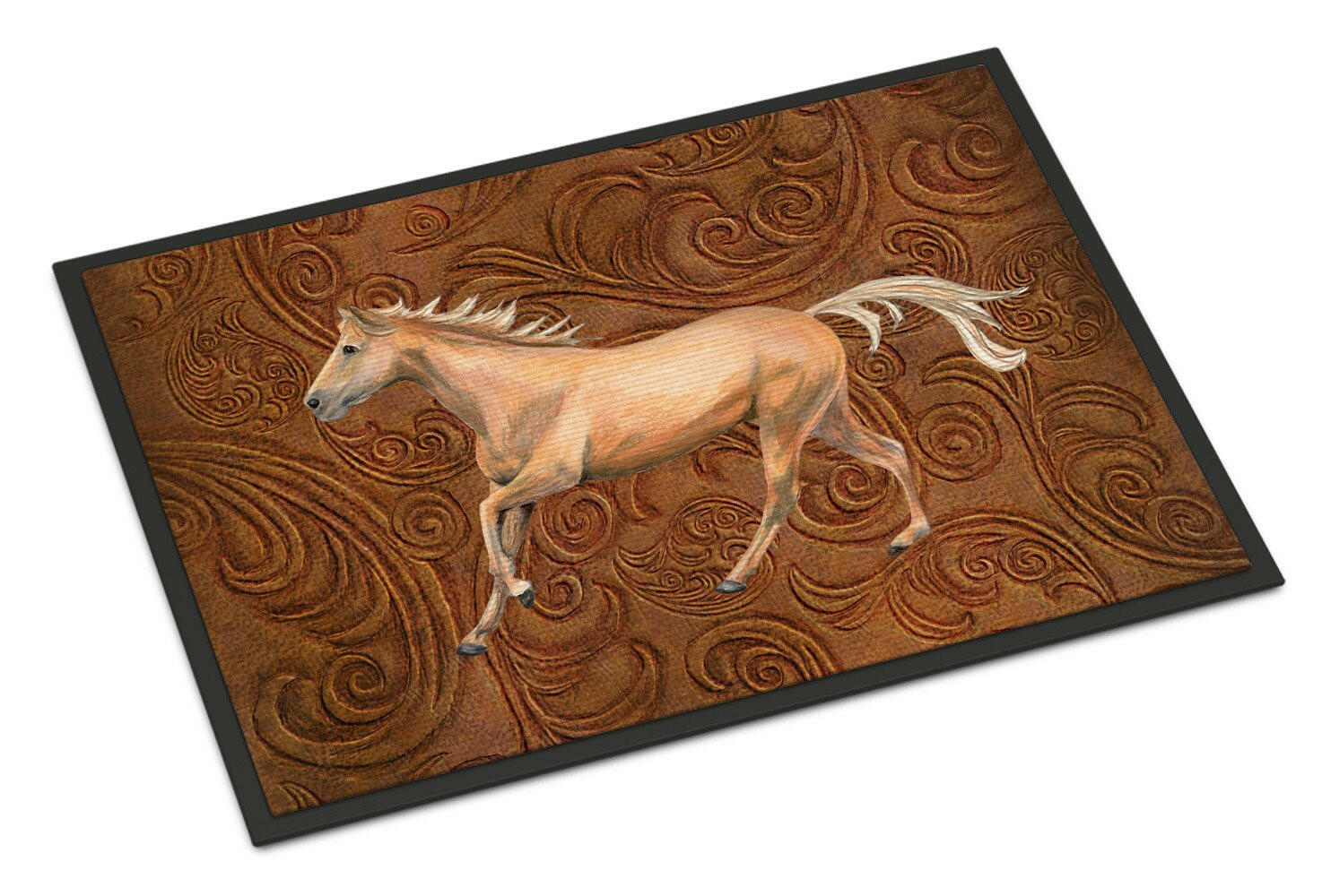 Horse Doormat Indoor Outdoor 18H X 27W Front Door Mat Rugs for Entryway, Non Slip Washable